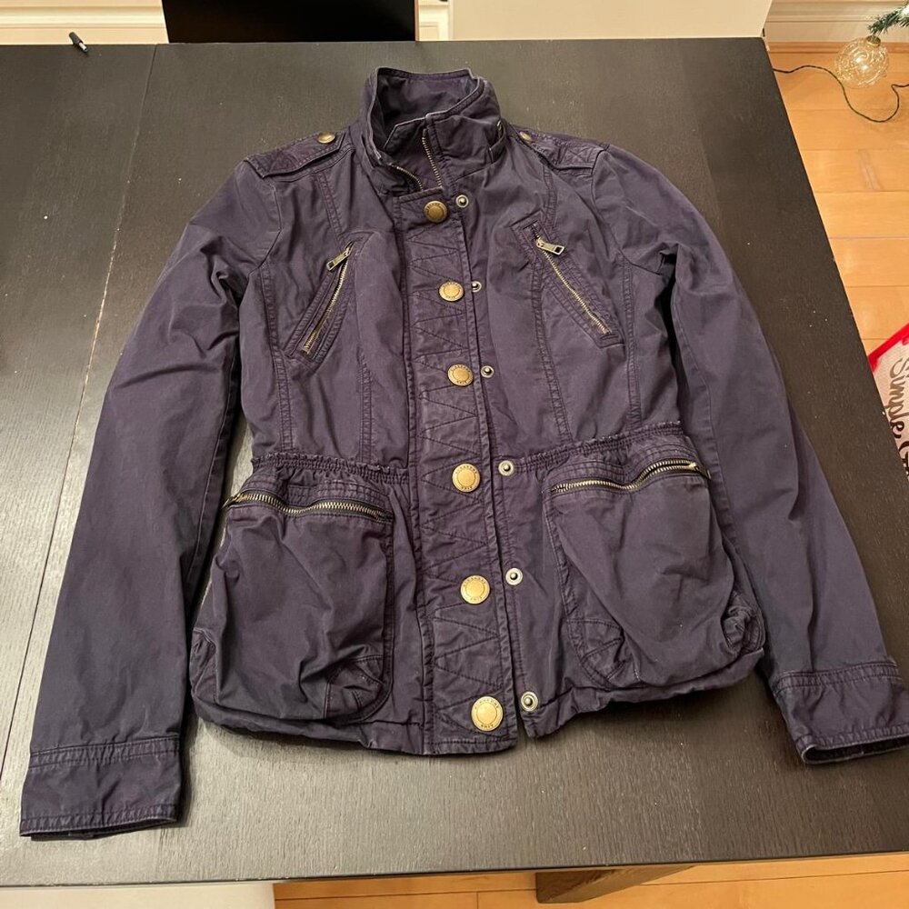 Burberry brit blue jacket size XS